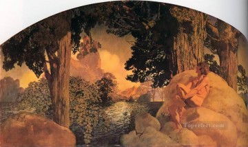 山 Painting - yxf0217h 厚塗り 厚塗り 印象派 山の風景